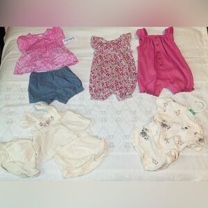 Baby Girl Clothing Sets-6M